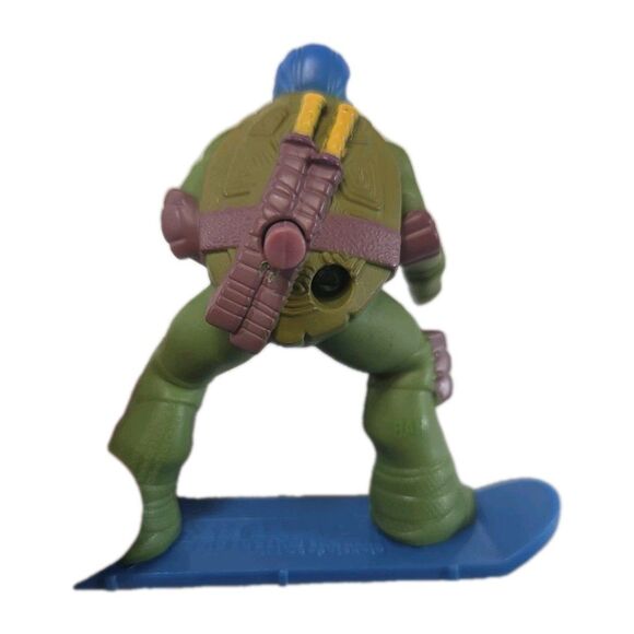 McDonald's 2013 TMNT Leonardo Fingerboard Tech Deck Snowboard Toy Figure Skate - Picture 2 of 6